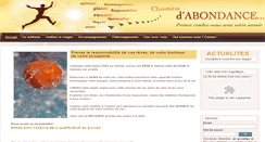 Desktop Screenshot of abondances.info